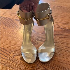 Gucci Ursula Horsebit Ankle Sandals